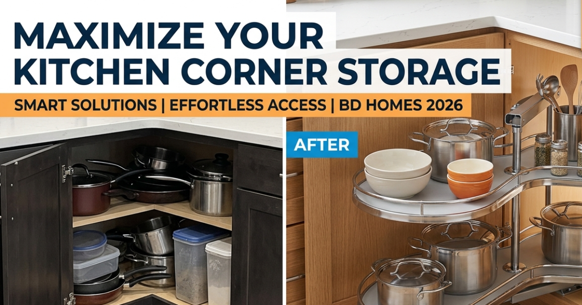 Kitchen Corner Cabinet Solutions: Maximize Storage in 2026