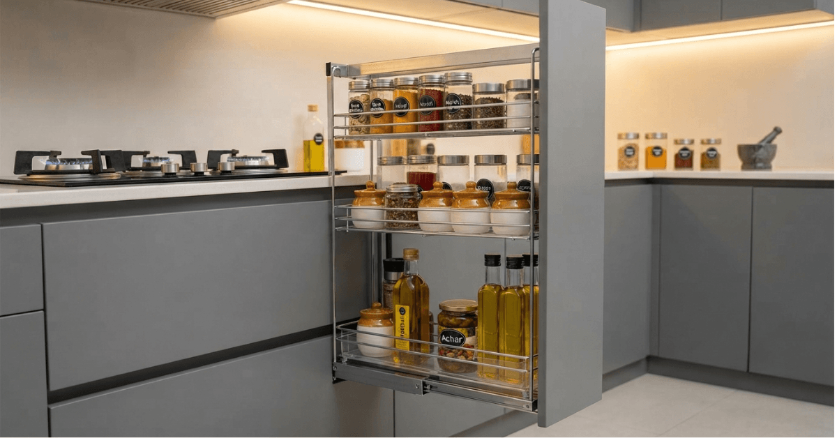 Pull Out Spice Rack Solutions for BD Kitchens (2026)