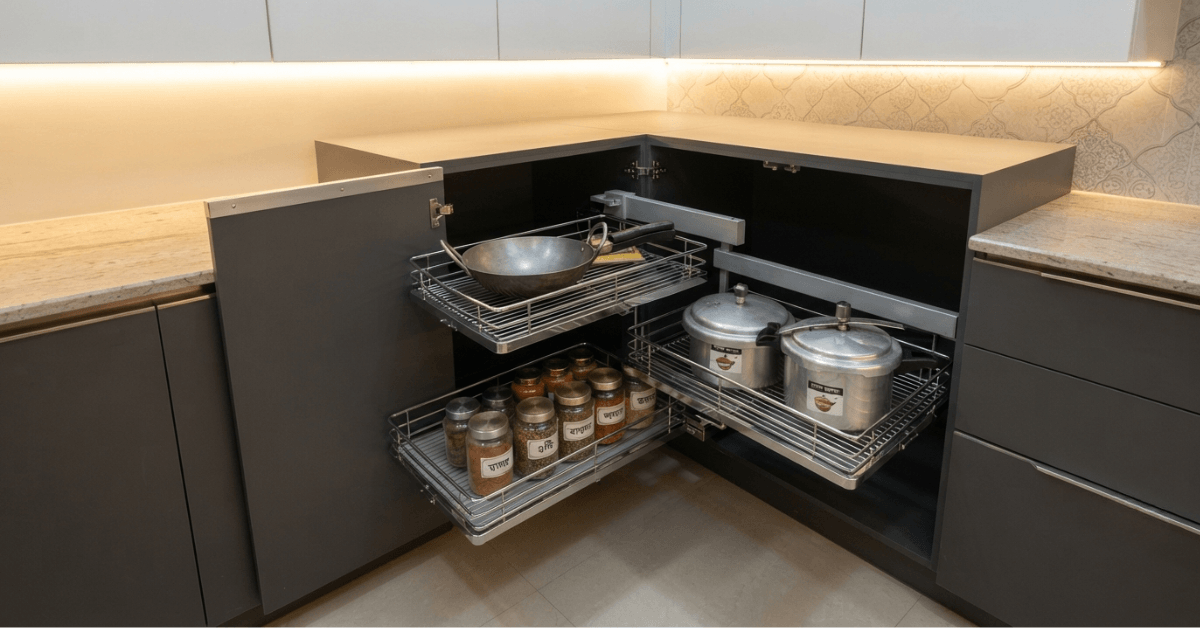 Smart Kitchen Corner Storage Solutions for BD Homes