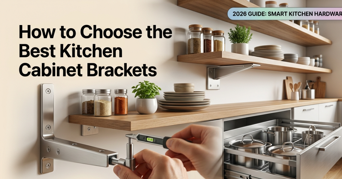 How to Choose the Best Kitchen Cabinet Brackets for You
