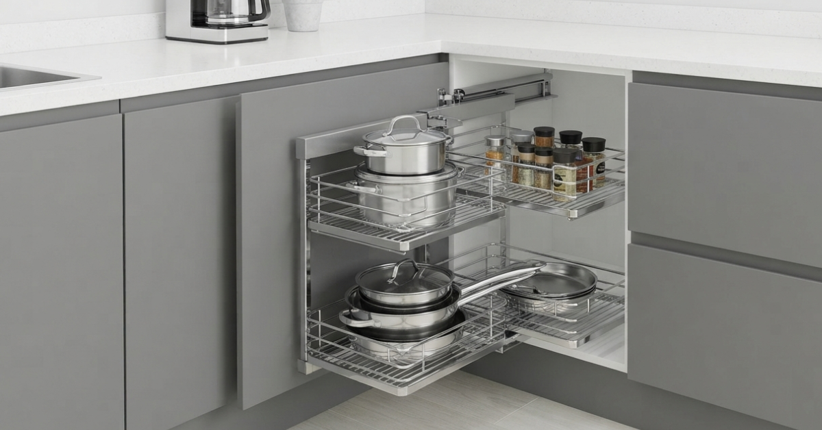 Kitchen Corner Accessories for Better Cabinet Organization (2026)