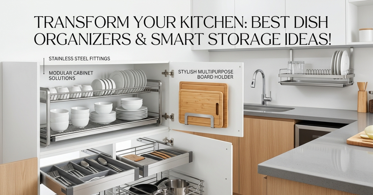 Best Kitchen Dish Organizer Ideas for a Clutter-Free Home!