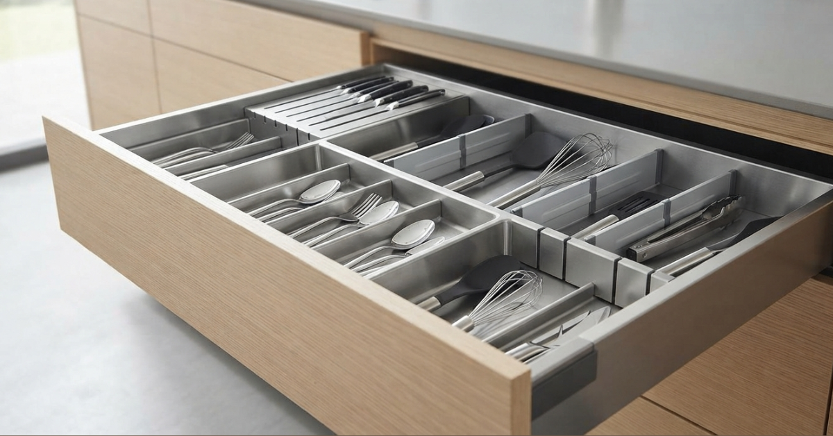 Kitchen Drawer Organizer Ideas for a Neat and Tidy Kitchen