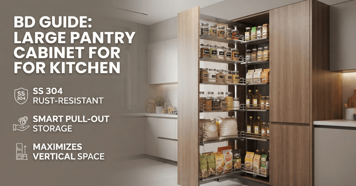 Large Pantry Cabinet for Kitchen: BD Guide 2026