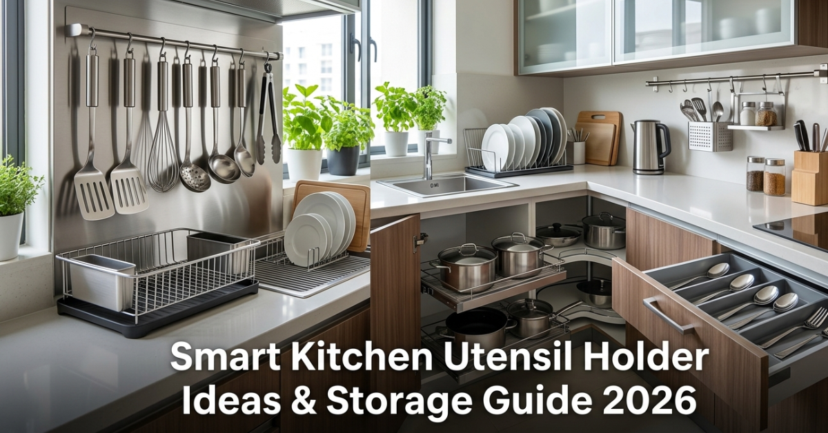 Kitchen Utensil Holder Ideas for a Neat, Organized Kitchen