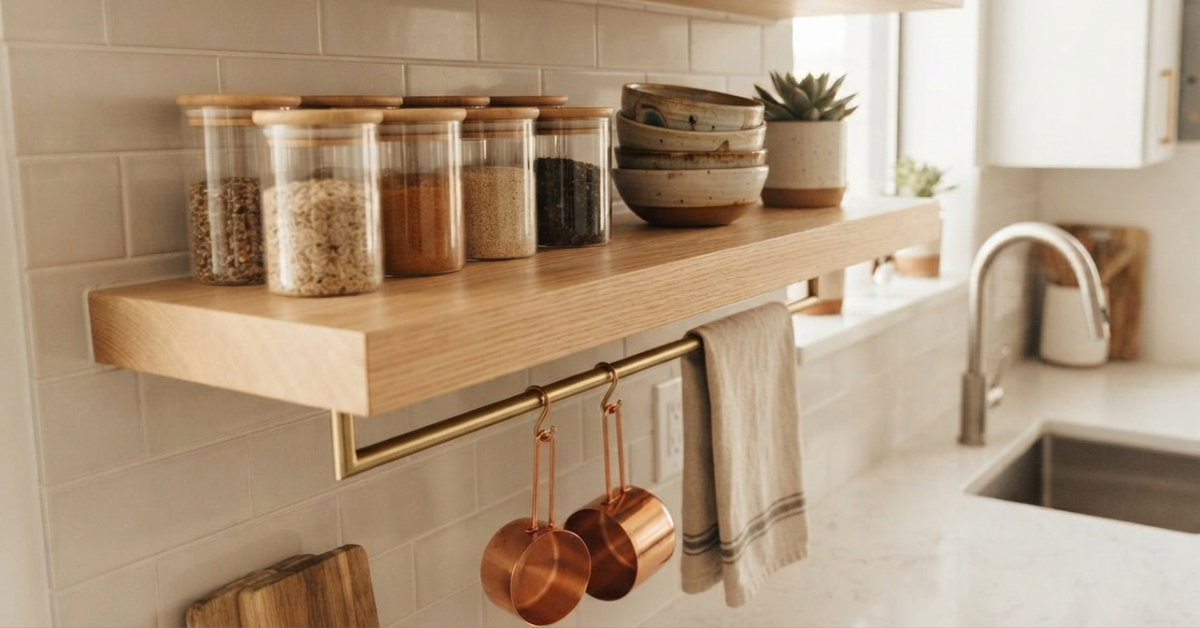 Top Kitchen Wall Shelves for Easy Organization and Display