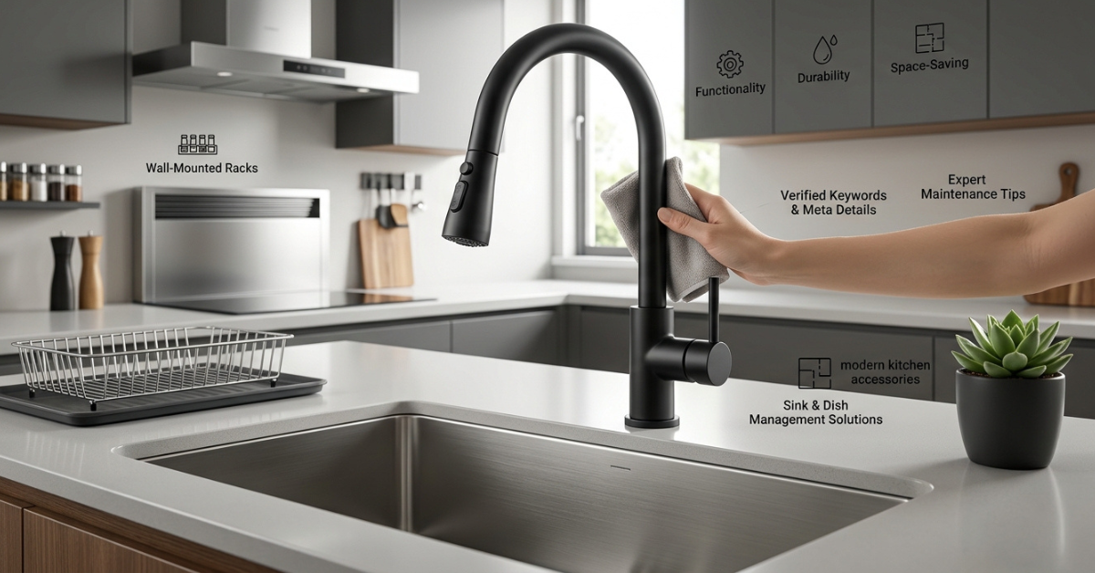 10 Best Matte Black Kitchen Faucet Ideas for Modern Homes
