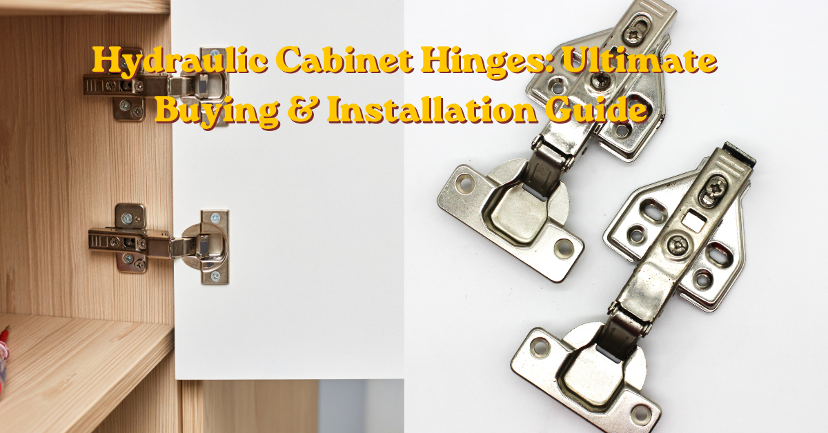 Hydraulic Cabinet Hinges: Ultimate Buying & Installation Guide