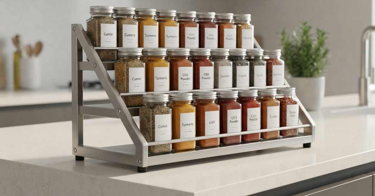 Best Countertop Spice Rack Ideas for 2026 | Kitchen Museum