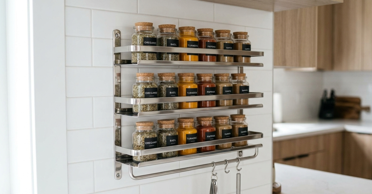 Wall Hanging Spice Rack Ideas for Modern Kitchens (2026)