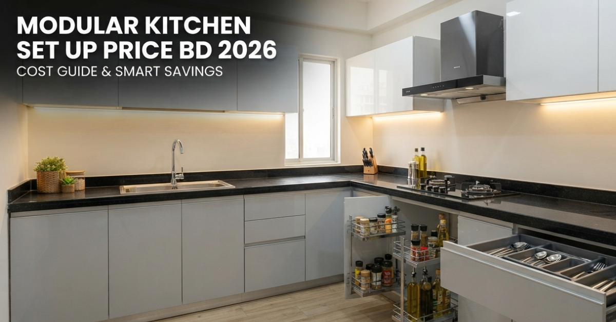 Modular Kitchen Set Up Price & Cost Guide BD 2026
