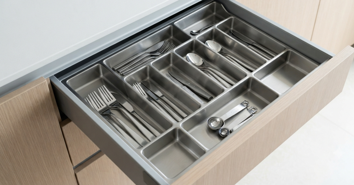 Small Drawer Organizer Ideas for a Neat Kitchen Space 2026