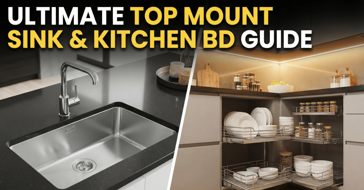 Top Mount Kitchen Sink Buying Guide | Kitchen Museum BD