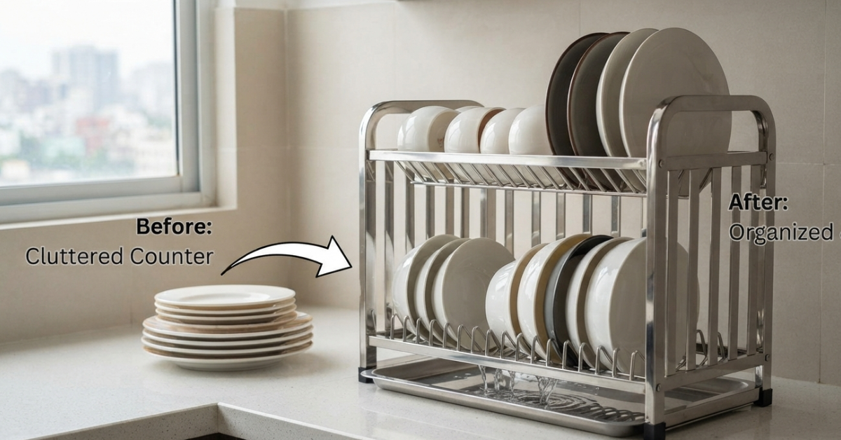 Best Vertical Plate Rack Ideas for Stylish Kitchens