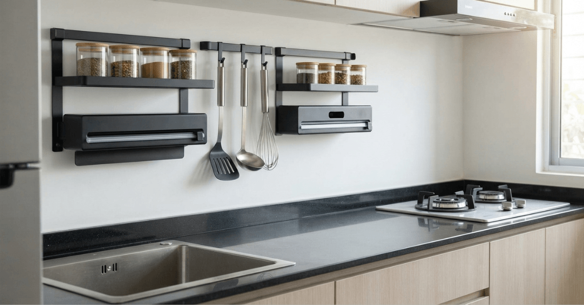 Wall Storage Kitchen Guide: Smart Organizers & Fittings BD