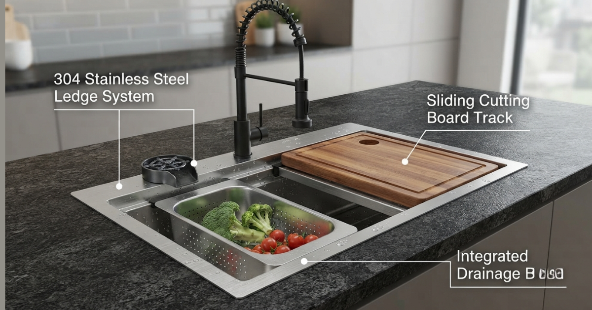 Workstation Sink Guide 2026: Modern Kitchen Upgrade BD